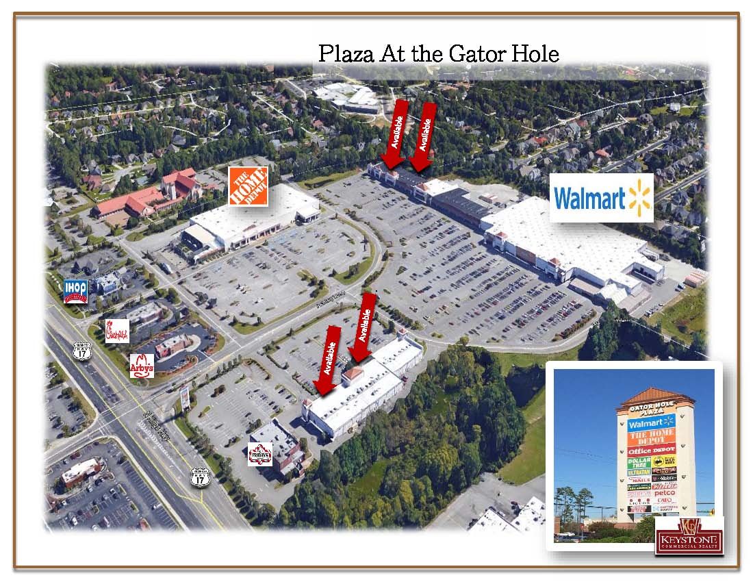 Plaza at the Gator Hole-2,939 SF-Unit 7, Retail/Office Space For Lease North Myrtle Beach, SC